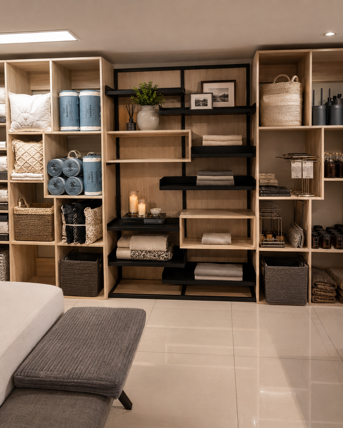Obra integral · Mobiliario · Tiendas