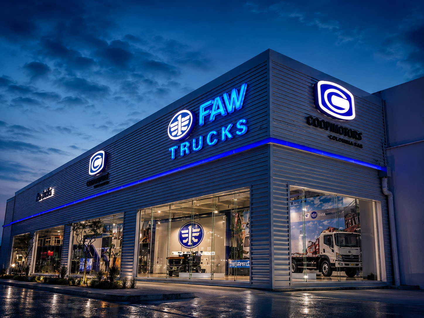 Proyecto · FAW Trucks · Puebla