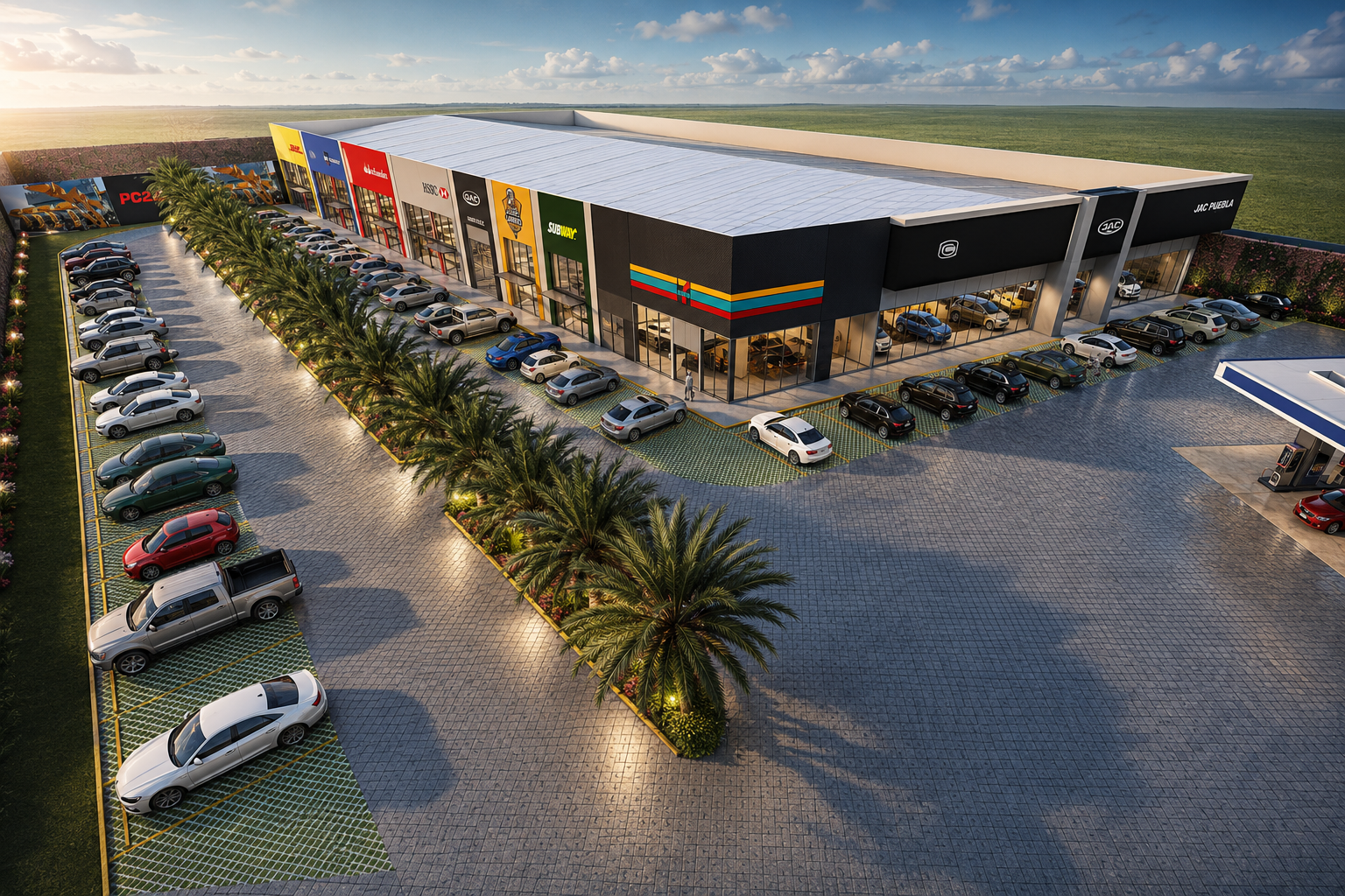 Proyecto · Locales comerciales · Zorros