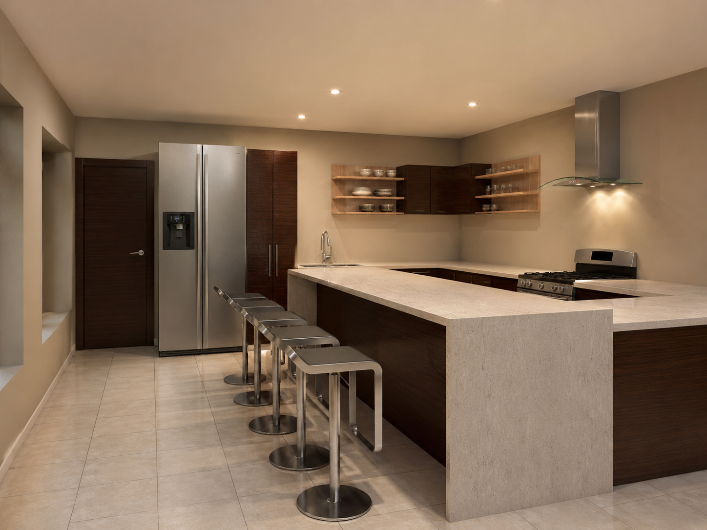 Equipamiento · Cocinas residenciales