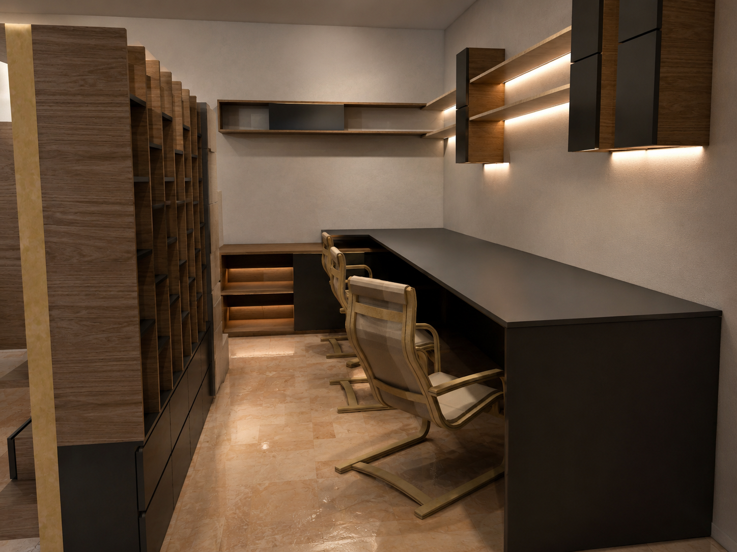 Diseño de carpintería · Equipamiento comercial